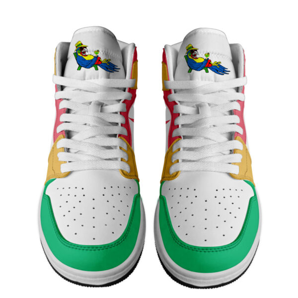 Tubopro Jimmy Buffett AJ1 High Sneakers Shoes For Men And Women - Image 3