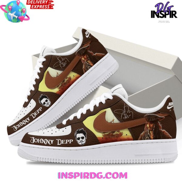 Tubopro Johnny Depp Air Low-Top Sneakers Shoes For Men And Women - Image 2