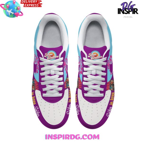 Tubopro Jonas Brothers Air Low-Top Sneakers Shoes For Men And Women - Image 3