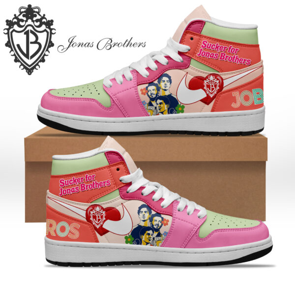 Tubopro Jonas Brothers AJ1 High Sneakers Shoes For Men And Women