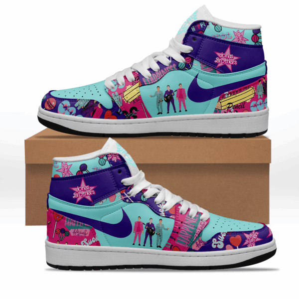 Tubopro Jonas Brothers AJ1 High Sneakers Shoes For Men And Women