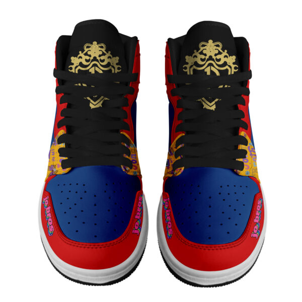 Tubopro Jonas Brothers AJ1 High Sneakers Shoes For Men And Women - Image 2