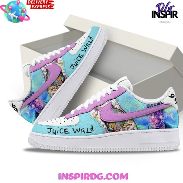 Tubopro Juice WRLD Air Low-Top Sneakers Shoes For Men And Women - Image 2