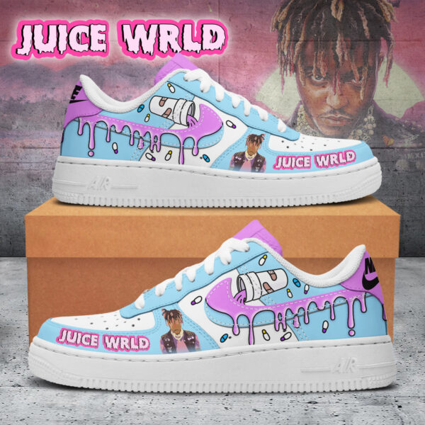Tubopro Juice WRLD Air Low-Top Sneakers Shoes For Men And Women - Image 3