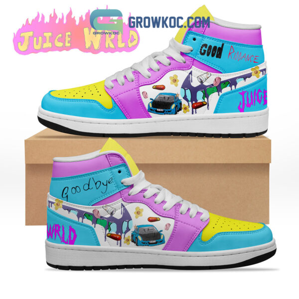 Tubopro Juice WRLD AJ1 High Sneakers Shoes For Men And Women