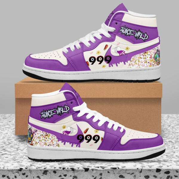 Tubopro Juice WRLD AJ1 High Sneakers Shoes For Men And Women - Image 2