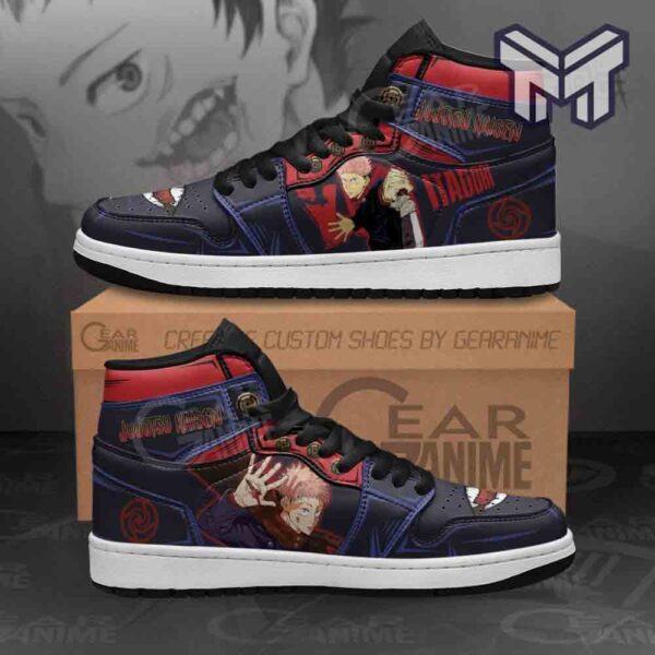Tubopro Jujutsu Kaisen AJ1 High Sneakers Shoes For Men And Women - Image 2