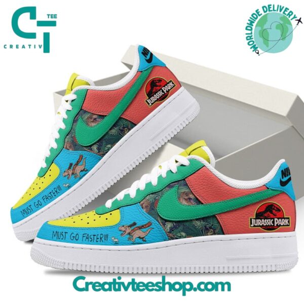 Tubopro Jurassic Park Air Low-Top Sneakers Shoes For Men And Women - Image 2
