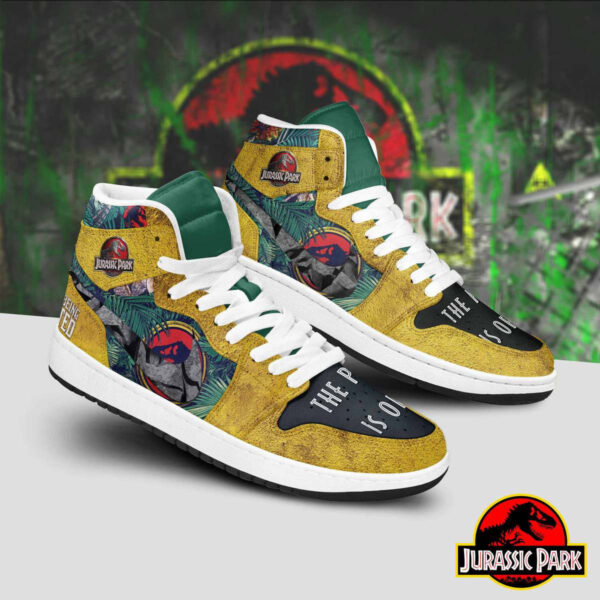 Tubopro Jurassic Park AJ1 High Sneakers Shoes For Men And Women