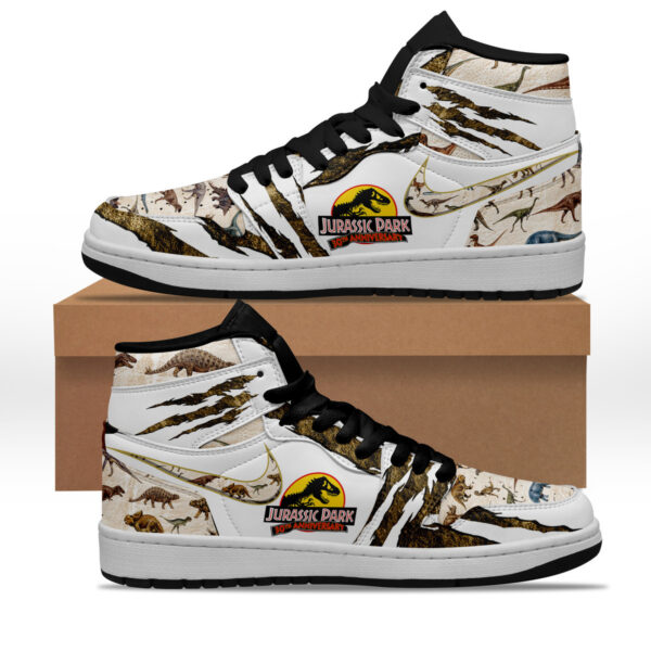 Tubopro Jurassic Park AJ1 High Sneakers Shoes For Men And Women
