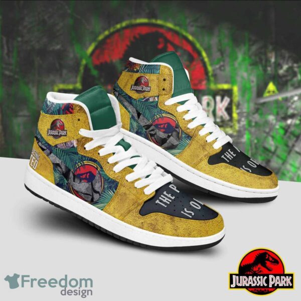 Tubopro Jurassic Park AJ1 High Sneakers Shoes For Men And Women - Image 2