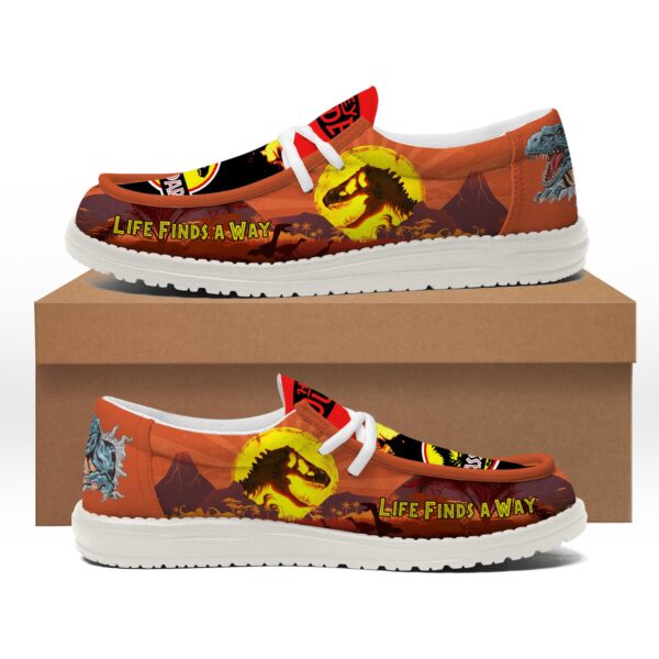 Tubopro Jurassic Park Personalized Hey Dude Shoes For Men And Women - Image 2