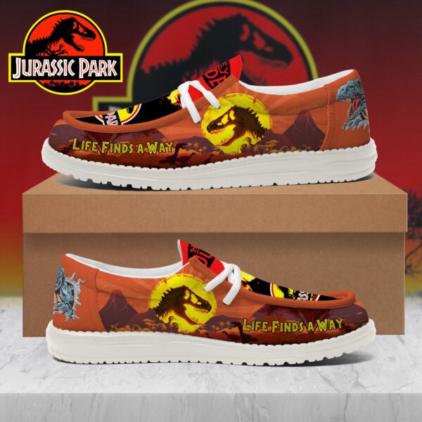 Tubopro Jurassic Park Personalized Hey Dude Shoes For Men And Women