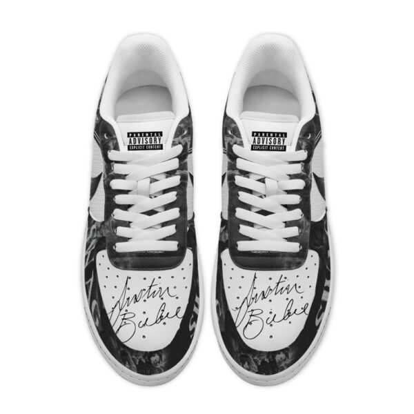Tubopro Justin Bieber Air Low-Top Sneakers Shoes For Men And Women - Image 2