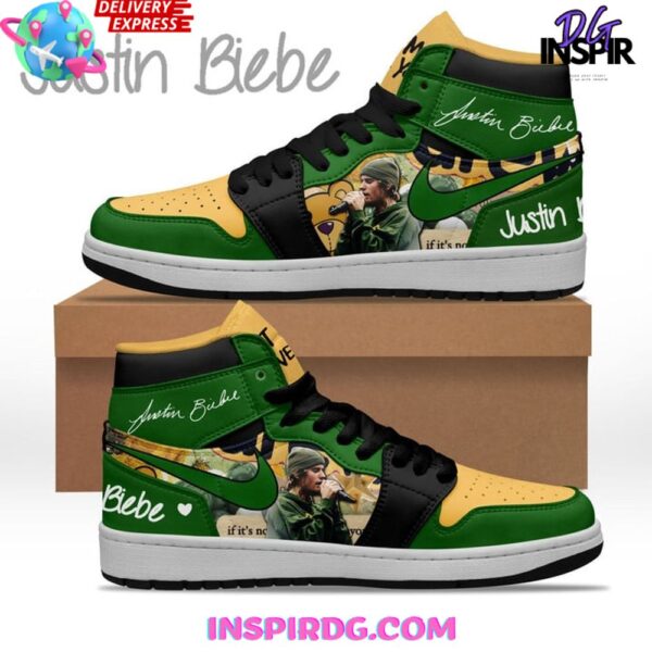 Tubopro Justin Bieber AJ1 High Sneakers Shoes For Men And Women
