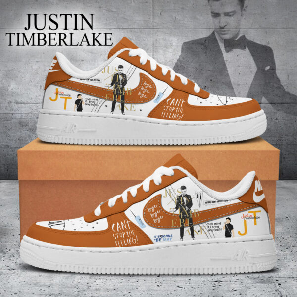 Tubopro Justin Timberlake Air Low-Top Sneakers Shoes For Men And Women - Image 3