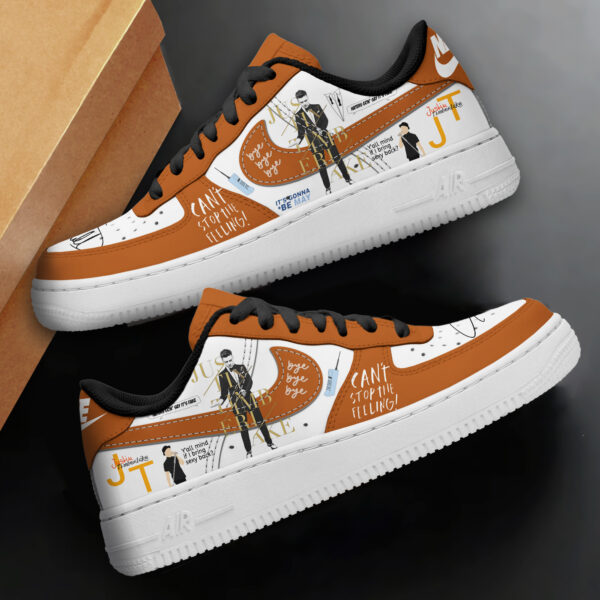 Tubopro Justin Timberlake Air Low-Top Sneakers Shoes For Men And Women - Image 2