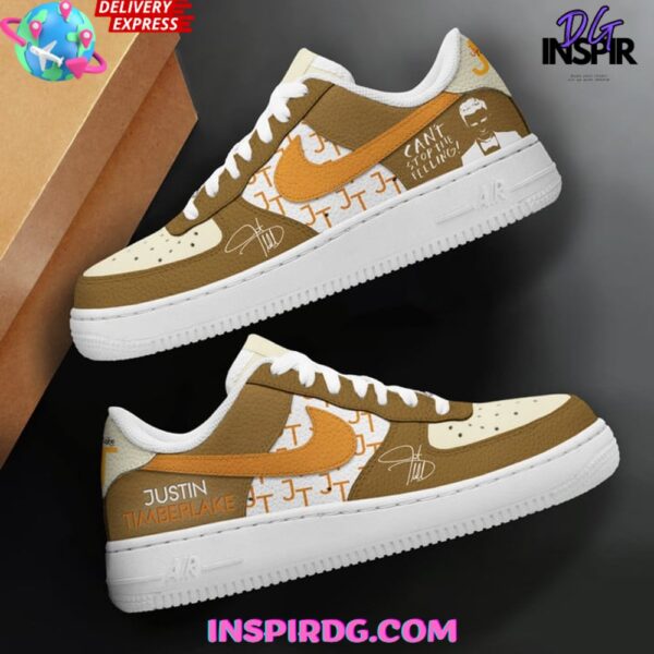 Tubopro Justin Timberlake Air Low-Top Sneakers Shoes For Men And Women - Image 2