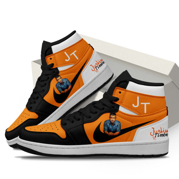 Tubopro Justin Timberlake AJ1 High Sneakers Shoes For Men And Women - Image 3