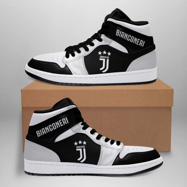 Tubopro Juventus FC Serie A AJ1 High Sneakers Shoes For Men And Women