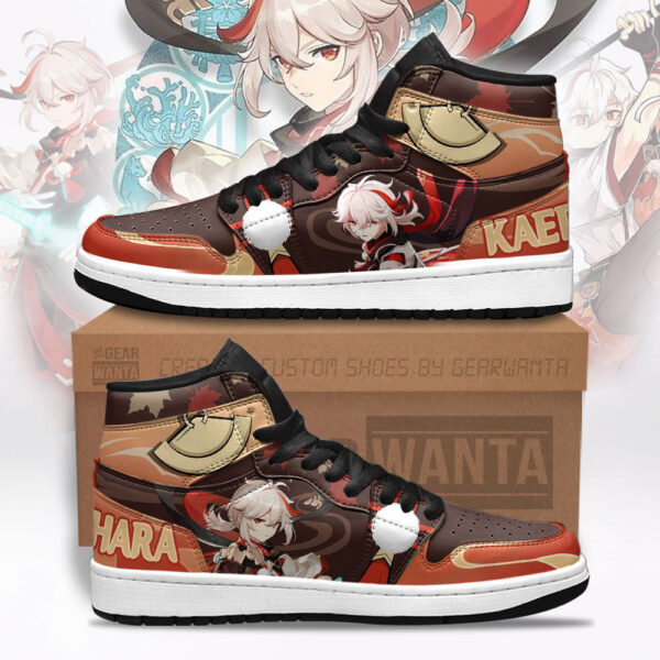 Tubopro Kaedehara Genshin Impact AJ1 High Sneakers Shoes For Men And Women