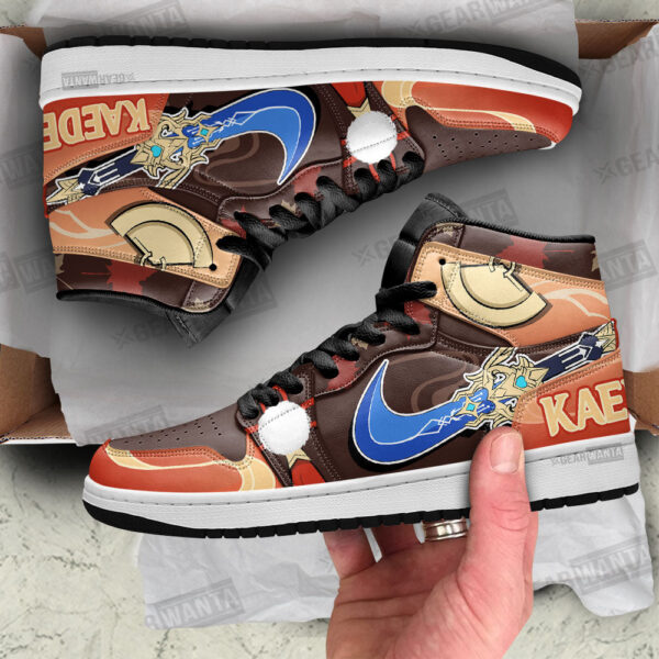 Tubopro Kaedehara Sw Genshin Impact AJ1 High Sneakers Shoes For Men And Women - Image 2