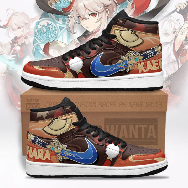 Tubopro Kaedehara Sw Genshin Impact AJ1 High Sneakers Shoes For Men And Women