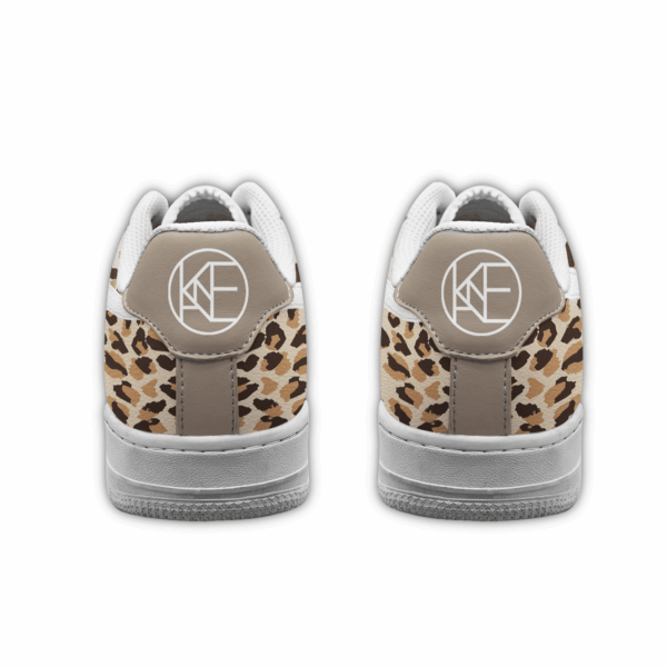 Tubopro Kane Brown Air Low-Top Sneakers Shoes For Men And Women - Image 2