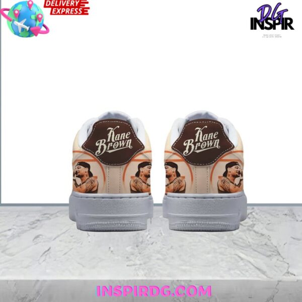 Tubopro Kane Brown Air Low-Top Sneakers Shoes For Men And Women - Image 4