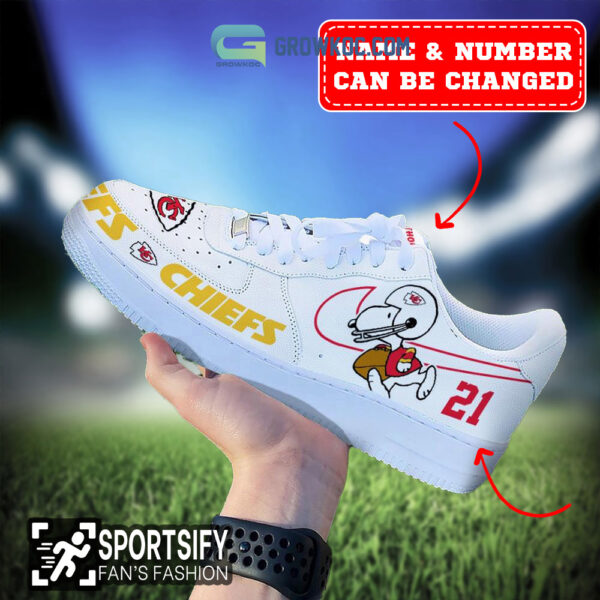 Tubopro Kansas City Chiefs Air Low-Top Sneakers Shoes For Men And Women