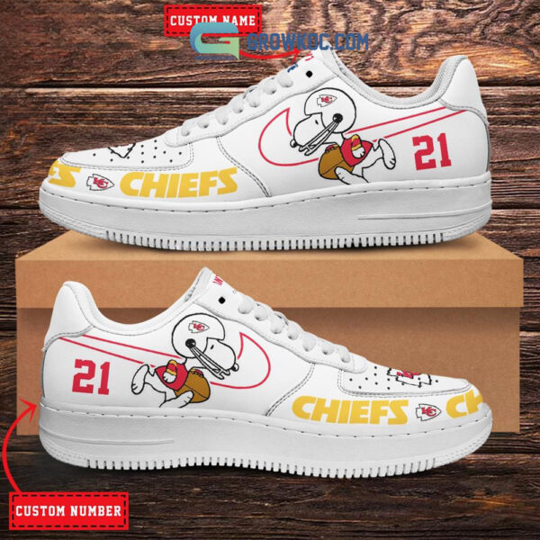 Tubopro Kansas City Chiefs Air Low-Top Sneakers Shoes For Men And Women - Image 2