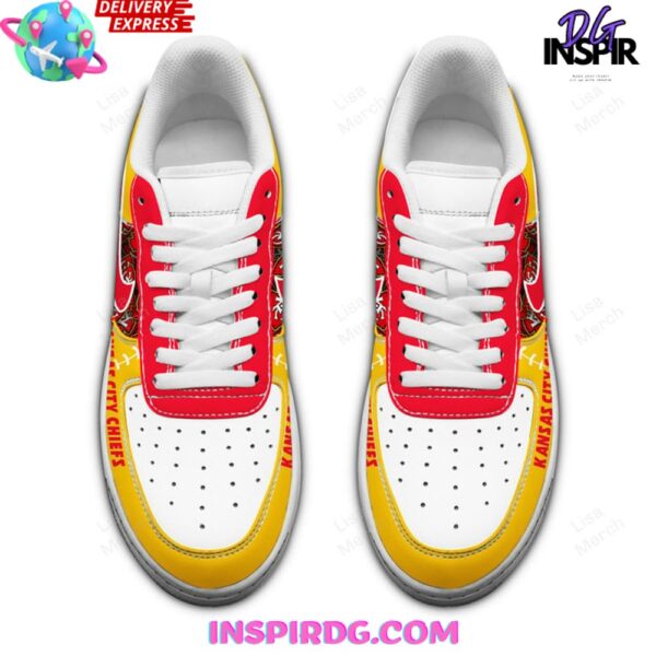 Tubopro Kansas City Chiefs Air Low-Top Sneakers Shoes For Men And Women - Image 3