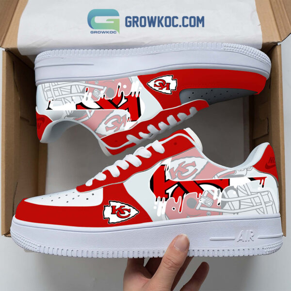 Tubopro Kansas City Chiefs Air Low-Top Sneakers Shoes For Men And Women