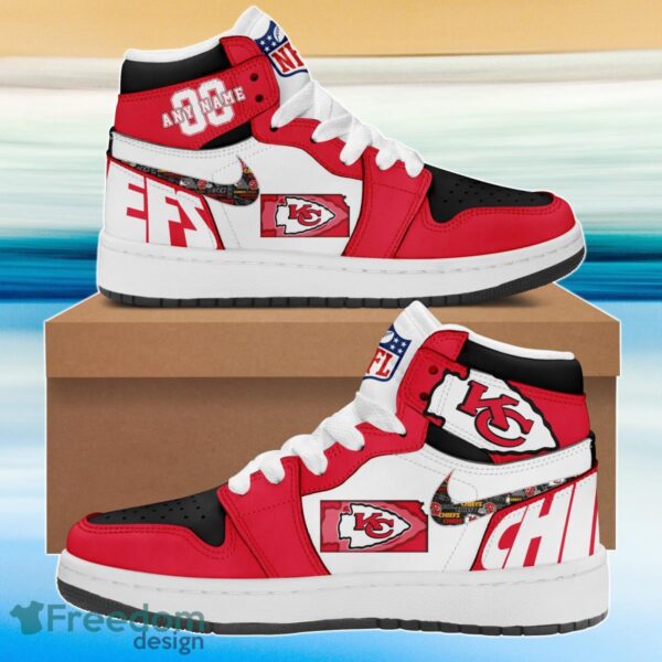 Tubopro Kansas City Chiefs AJ1 High Sneakers Shoes For Men And Women