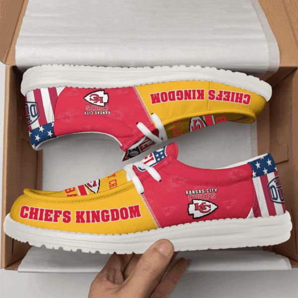 Tubopro Kansas City Chiefs Personalized Hey Dude Shoes For Men And Women - Image 5