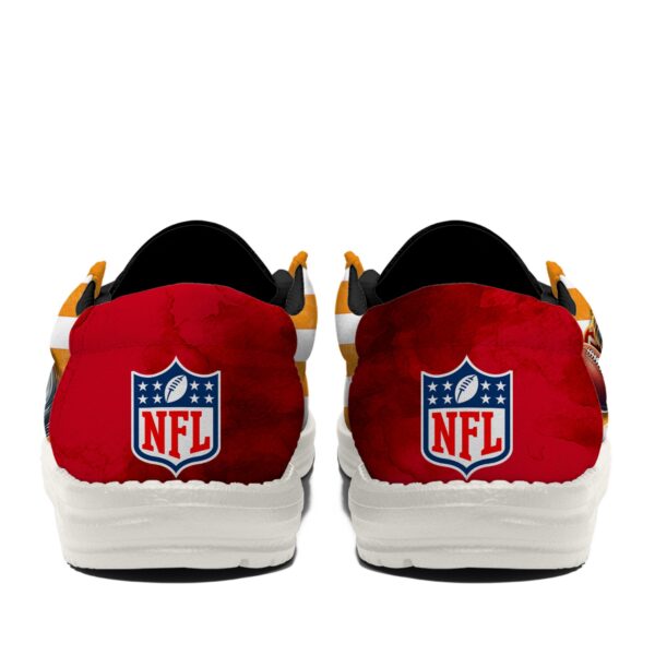 Tubopro Kansas City Chiefs Personalized Hey Dude Shoes For Men And Women - Image 4