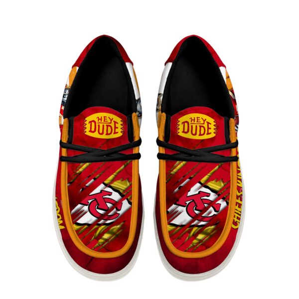Tubopro Kansas City Chiefs Personalized Hey Dude Shoes For Men And Women - Image 3