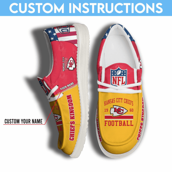 Tubopro Kansas City Chiefs Personalized Hey Dude Shoes For Men And Women - Image 2