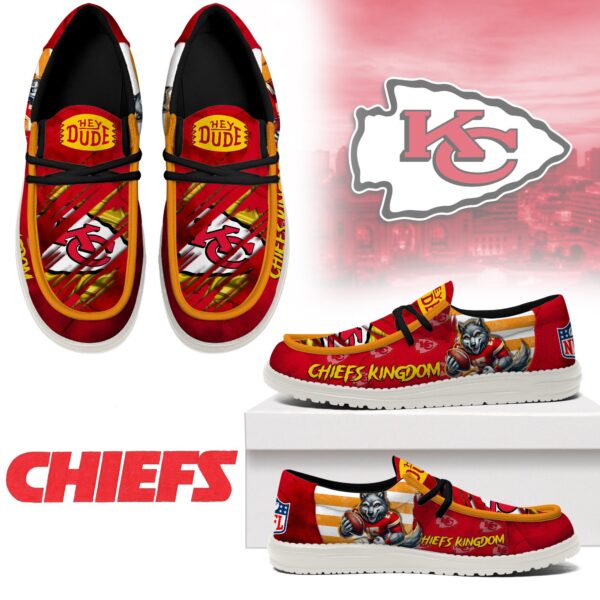 Tubopro Kansas City Chiefs Personalized Hey Dude Shoes For Men And Women