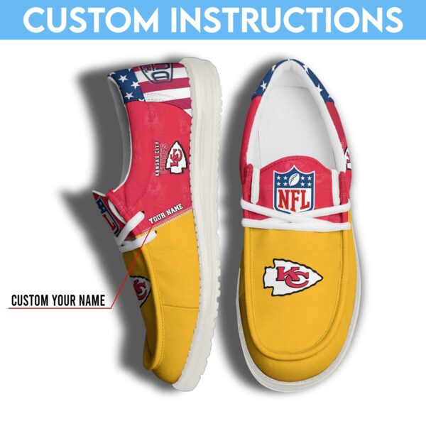 Tubopro Kansas City Chiefs Personalized Hey Dude Shoes For Men And Women - Image 2