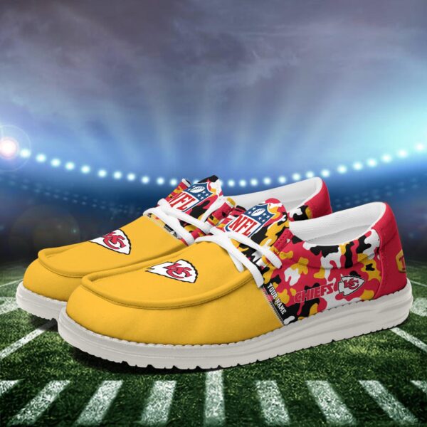 Tubopro Kansas City Chiefs Hey Dude Shoes For Men And Women - Image 4