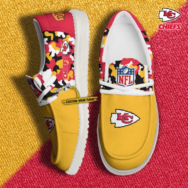 Tubopro Kansas City Chiefs Hey Dude Shoes For Men And Women - Image 2