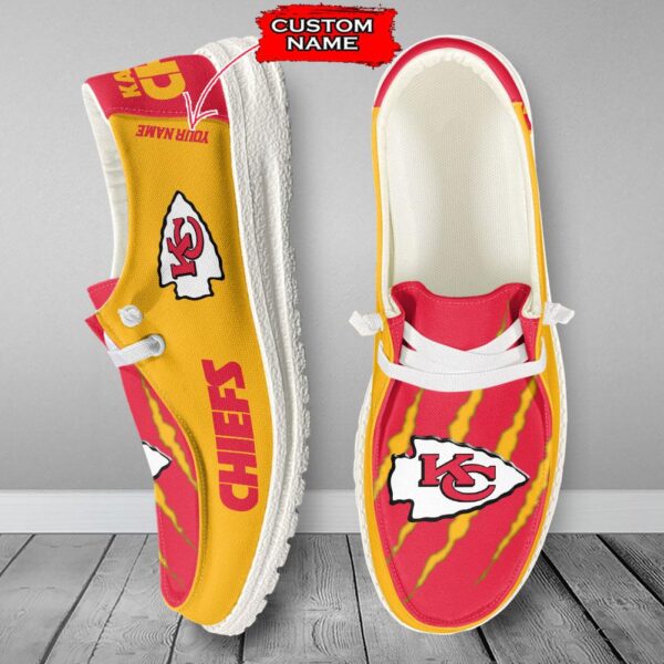 Tubopro Kansas City Chiefs Hey Dude Shoes For Men And Women - Image 6