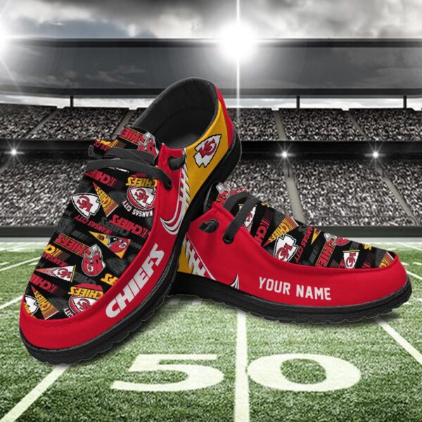 Tubopro Kansas City Chiefs Hey Dude Shoes For Men And Women - Image 2