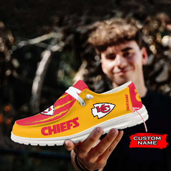 Tubopro Kansas City Chiefs Hey Dude Shoes For Men And Women - Image 3
