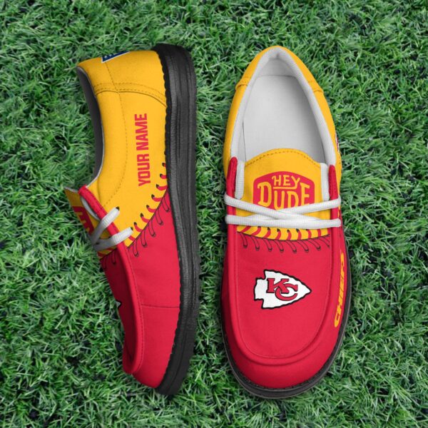 Tubopro Kansas City Chiefs Hey Dude Shoes For Men And Women - Image 2