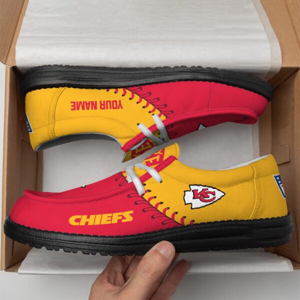 Tubopro Kansas City Chiefs Hey Dude Shoes For Men And Women - Image 4