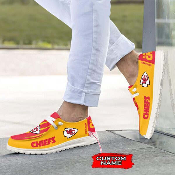 Tubopro Kansas City Chiefs Hey Dude Shoes For Men And Women - Image 5