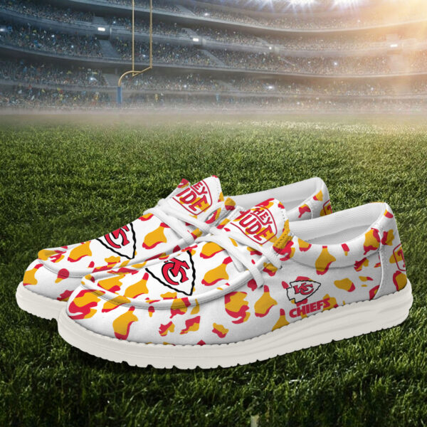 Tubopro Kansas City Chiefs Hey Dude Shoes For Men And Women Ver2 - Image 3
