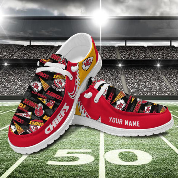 Tubopro Kansas City Chiefs Hey Dude Shoes For Men And Women